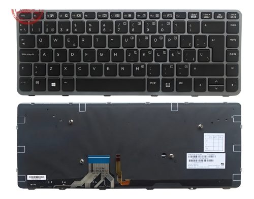 Teclado Hp Elitebook Folio 1040 G1 G2 Retroiluminado Orig...