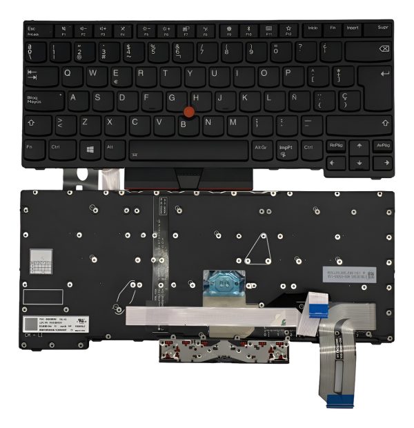 Teclado Lenovo E480 E485 T480s L480 T490 E490 T495 Retroilum