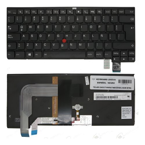 D_684418-MLC93665561310_102025-F.jpg Teclado Lenovo Thinkpad T460s T470s Tp 13 Gen 2 Retroilum...