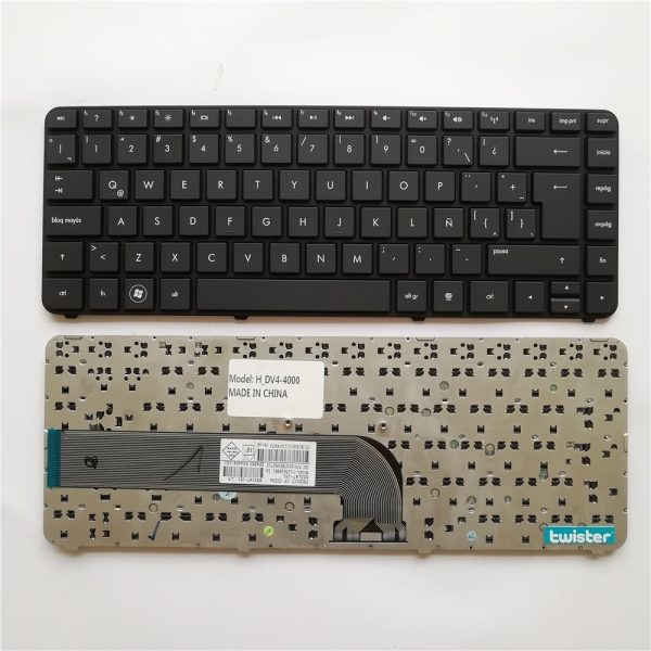 Teclado Hp Dv4-3000 Dv4-4000 Dm4-3000 Dm4t-3000 Con Marco