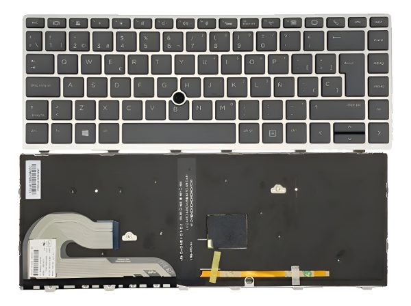Teclado Hp Elitebook 840 G5 G6 745 G5 G6 Retroiluminado