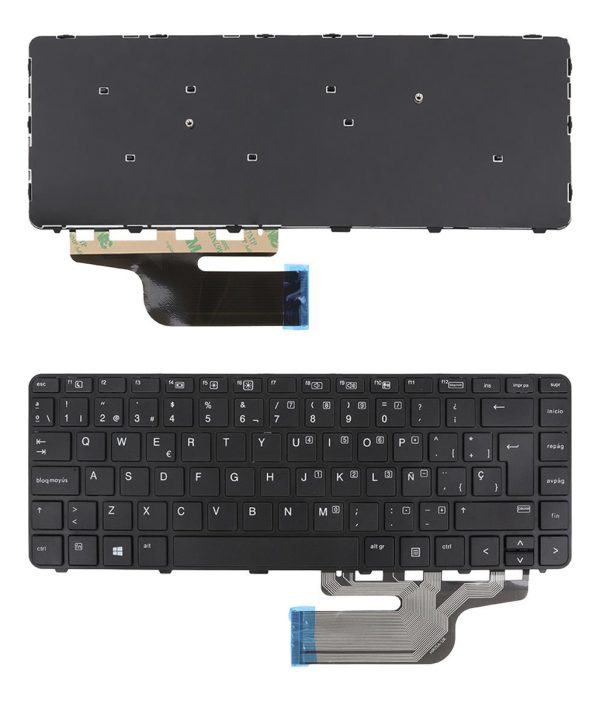 Teclado Hp Probook 430 440 G3 G4 445 446 644 G3 640 645 G2 Color Negro