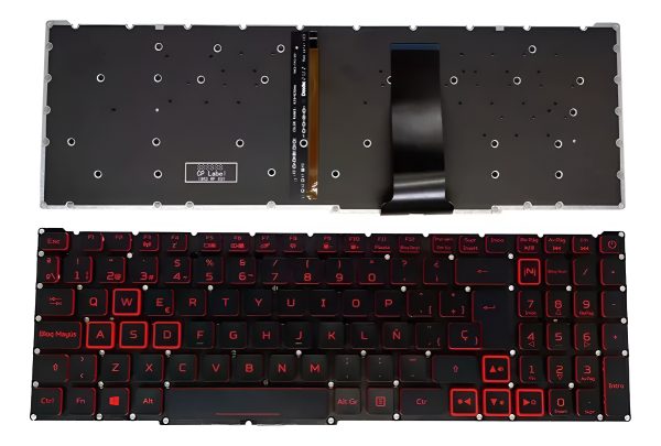 Teclado Acer Nitro 5 An515-43 An515-54 -55 / An715-51 Nuevo