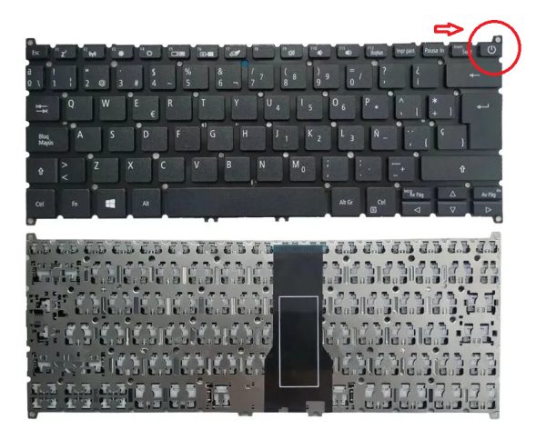 Teclado Acer Swift 3 Sf314-54 -54g -41 Sf314-41g -56 Series