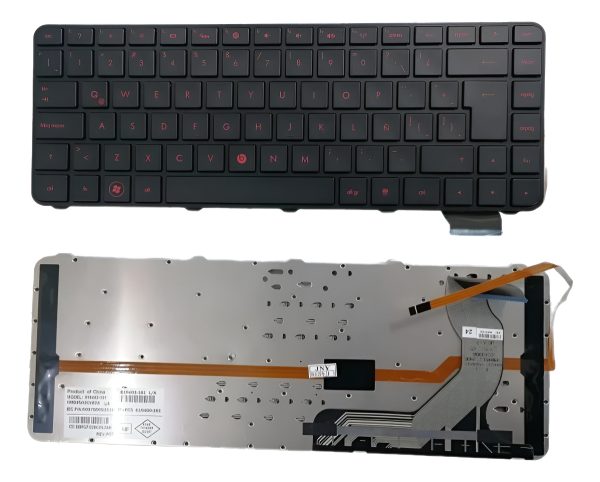 Teclado Hp Envy 14-1000 14-2000 Series Retroiluminado Con Ñ
