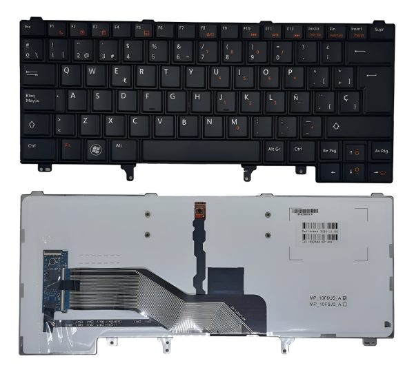 Teclado Dell E5420 E5430 E6320 E6330 E6420 E6430 Retroilum..