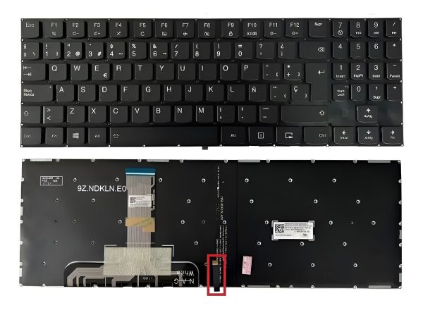 Teclado Lenovo Legion Y520-15ikba Y530-15ich Y540-15irh Y720