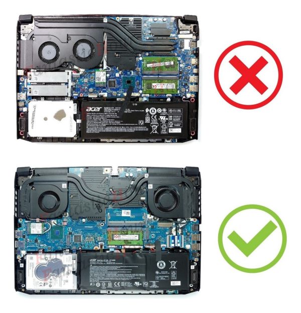 Ventiladores Acer Nitro 5 An515-41 -44 -54 An515-55 -56 -57