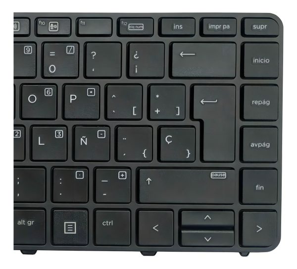Teclado Hp Probook 430 440 G3 G4 445 446 644 G3 640 645 G2 Color Negro