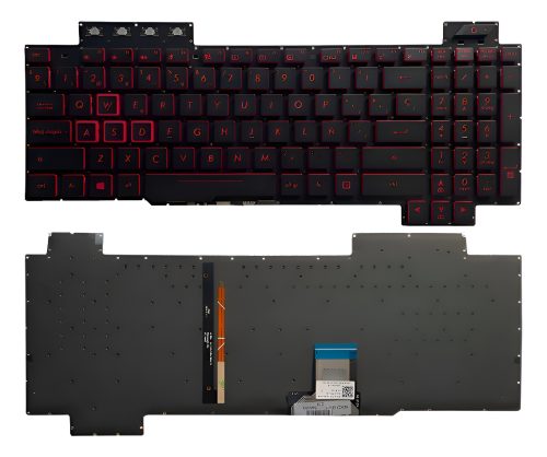 Teclado Asus Tuf Gaming Fx504, Fx505, Fx507, Fx80 Series
