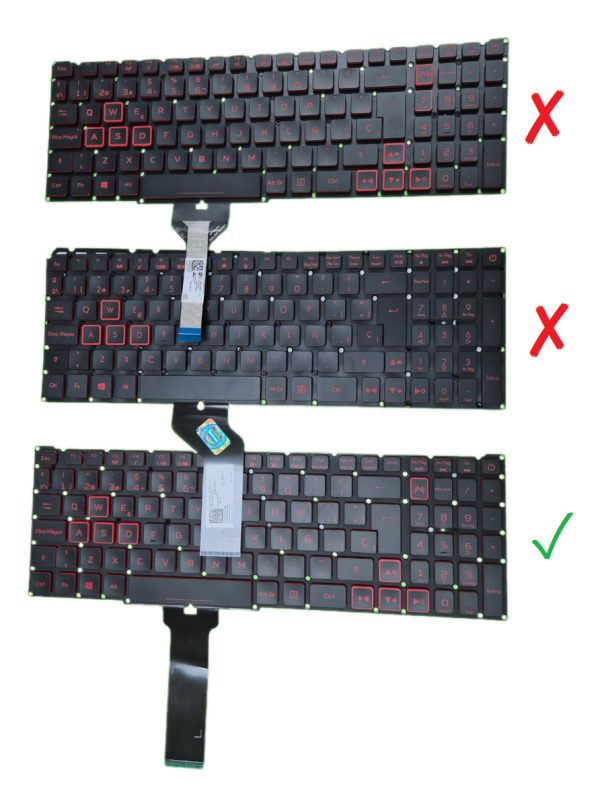 Teclado Acer Nitro 5 An515-43 An515-54 -55 / An715-51 Nuevo