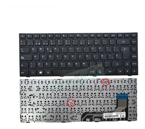Teclado Lenovo Ideapad 100-14iby 100-14 Español Nuevo